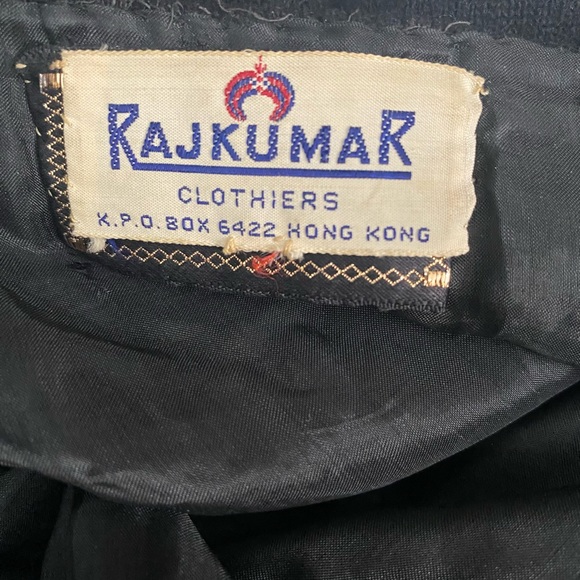 Vintage Rajkumar cashmere women sweater Cardigan blazer jacket with sequins trim - Picture 8 of 12